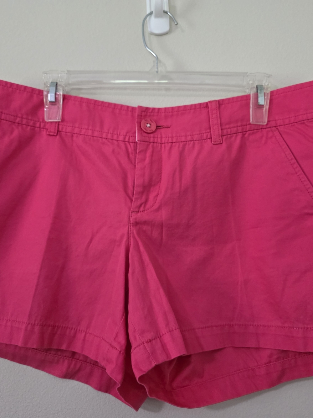 Lilly Pulitzer Hot Pink Cotton Bermuda Shorts